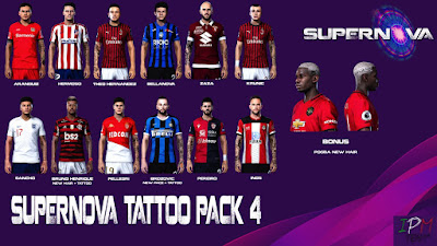 PES 2020 Tattopack 4 by SuperNova