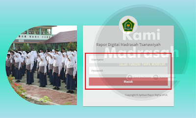 Cara Setting Login Guru di ARD Madrasah