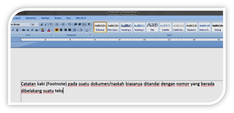 Mengenal Dan Membuat Footnote Dan Endnote Catatan Kaki 