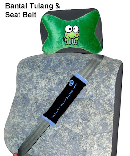 Bantal Tulang dan Seat Belt