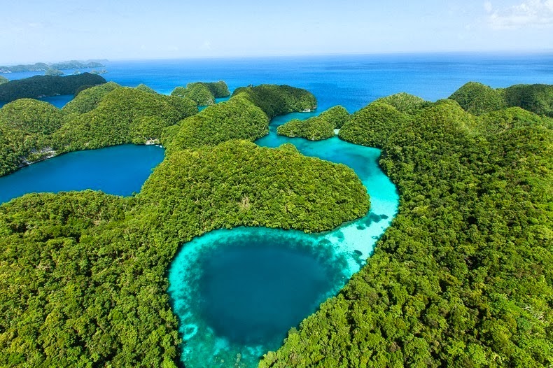 The Rock Islands of Palau