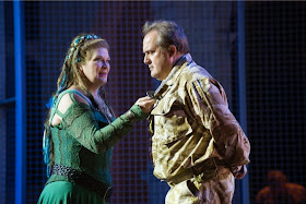 Yvonne Howard and Joseph Wolverton, Bellini's Norma at Opera Holland Park; photo credit Fritz Curzon