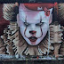 Dibujan a Pennywise en muro de Estelí