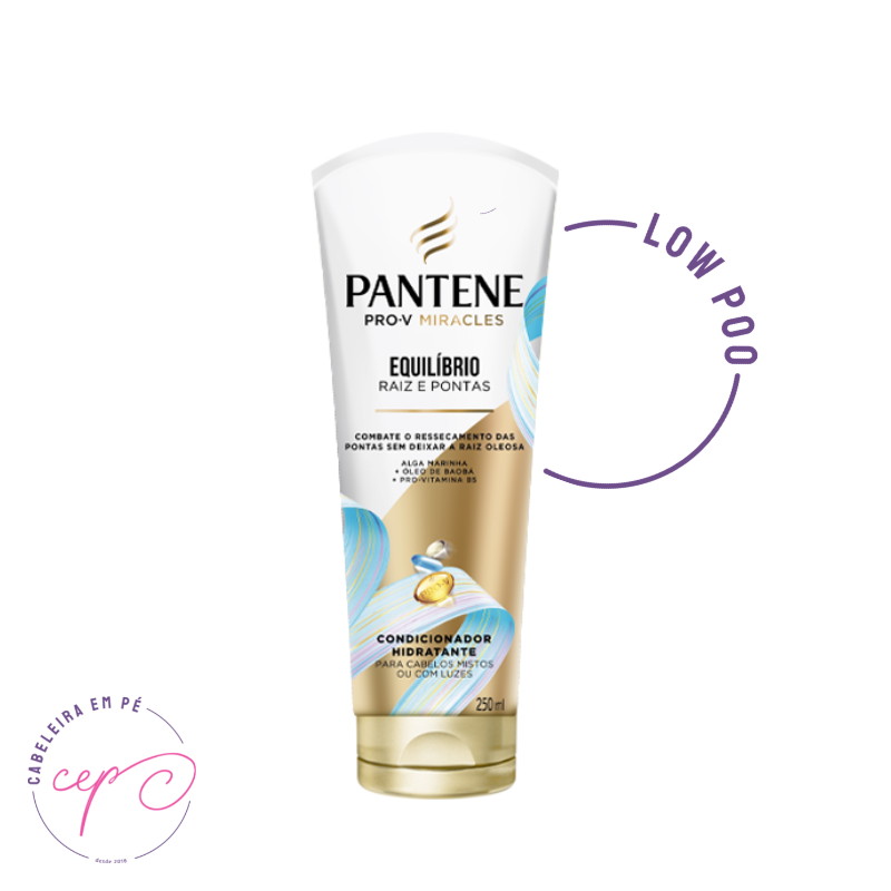 Condicionador Equilíbrio Raiz e Pontas - Pantene (Low Poo)