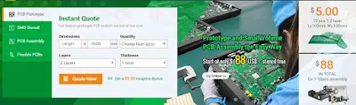 PCB prototype as low as $5/10 pcs