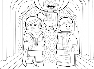 Desenhos da Lego para Colorir e Imprimir