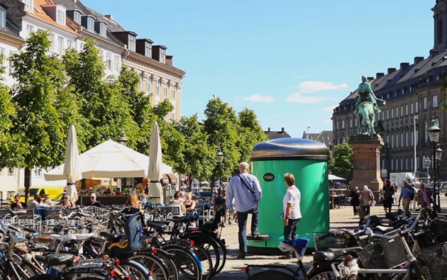 giant Vipp Bin to Keep Copenhagen city Green