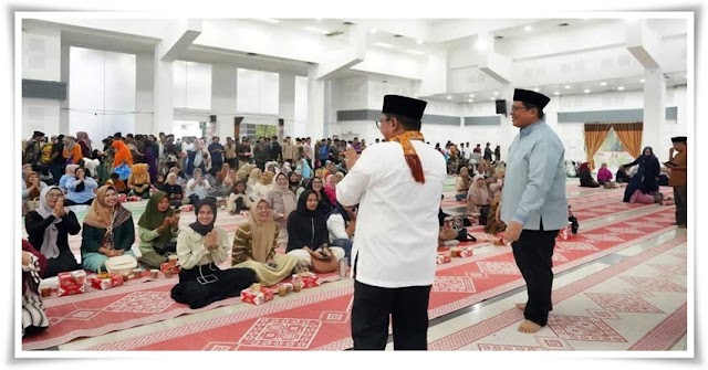Bersilaturahmi Dan Buka Puasa Bersama, Bupati Eka Putra Ucapkan Terima Kasih Kepada Masyarakat