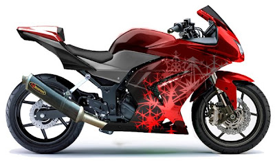 Kawasaki-Ninja-250cc-Airbrush-Custom