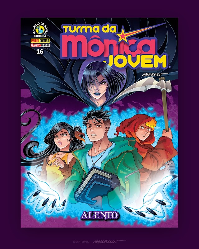 Turma Da Monica Jovem Saga 3 16 edição capa