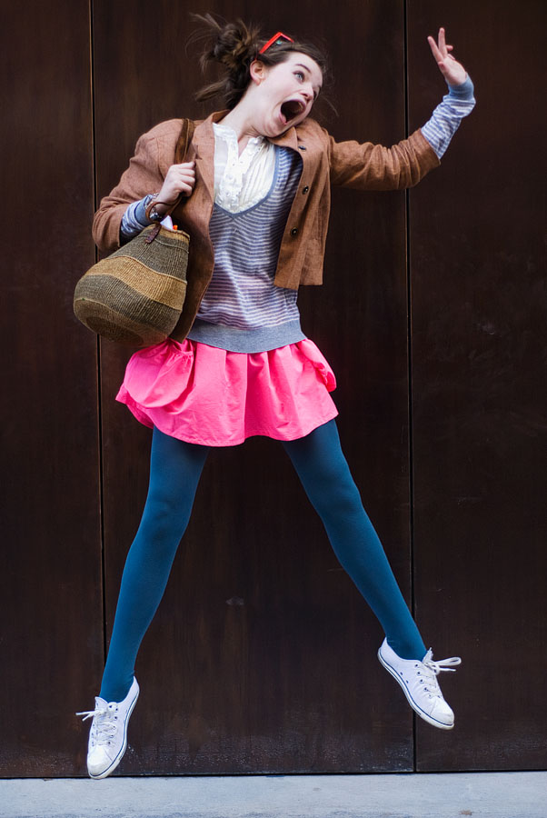 Street Style: Jump...for Neon!