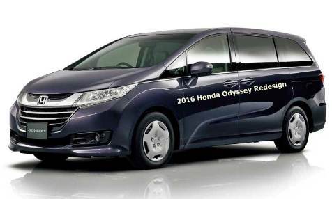 2016 Honda Odyssey Redesign