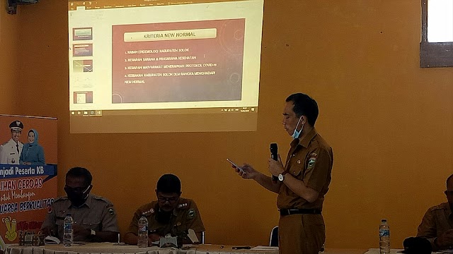 Kasus Corona Turun, Kabupaten Solok Menuju New Normal, Protokol Kesehatan Covid-19 Disosialisasikan