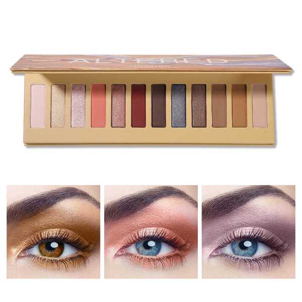 Rekomendasi Eyeshadow Pigmented Murah Meriah : Altered Ucanbe Eyeshadow Palette Review