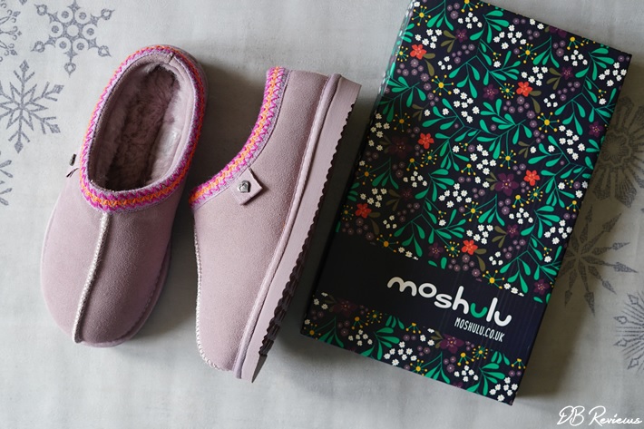 Scandi style sheepskin slippers from Moshulu