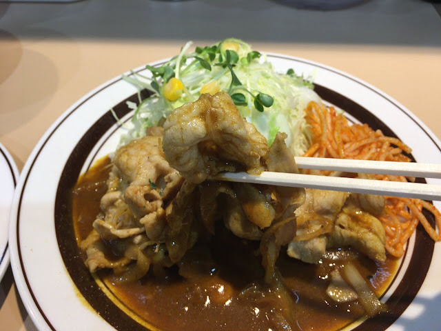 キッチンABC江古田店 カレー焼肉定食