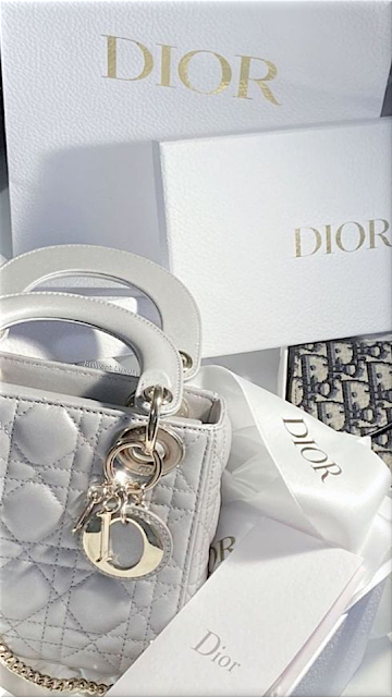 ♦Silver Lady Dior handbag #dior #ladydior #bags #silver #brilliantluxury