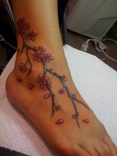 Ankle tattoos