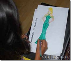 Naphibanroi Khongstid, an aspiring fashion designer.