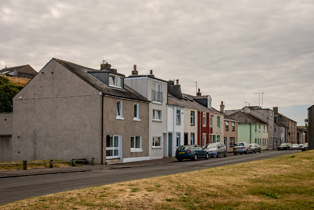 Photo of the row of terraced houses I was asked to photograph