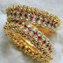 Dussehra special - Kundan bangles