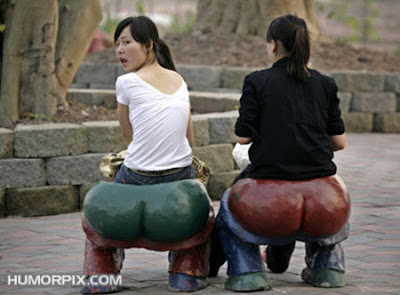 funny garden, garden chair