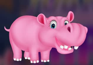 Play Games4King Jubilant Hippo…