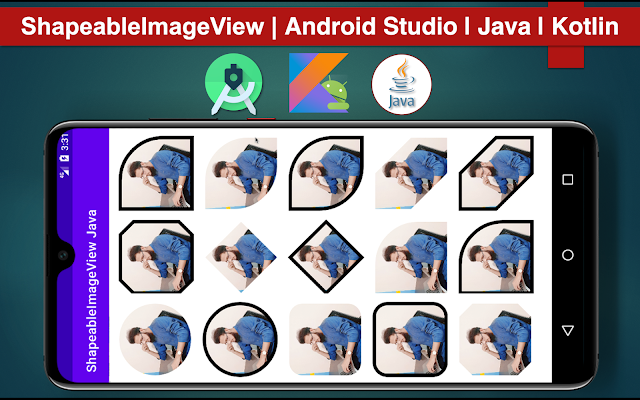 Shapeable ImageView | Android Studio | Kotlin