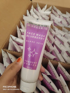  HARGA MORESKIN FACE BLUBERRY NASA