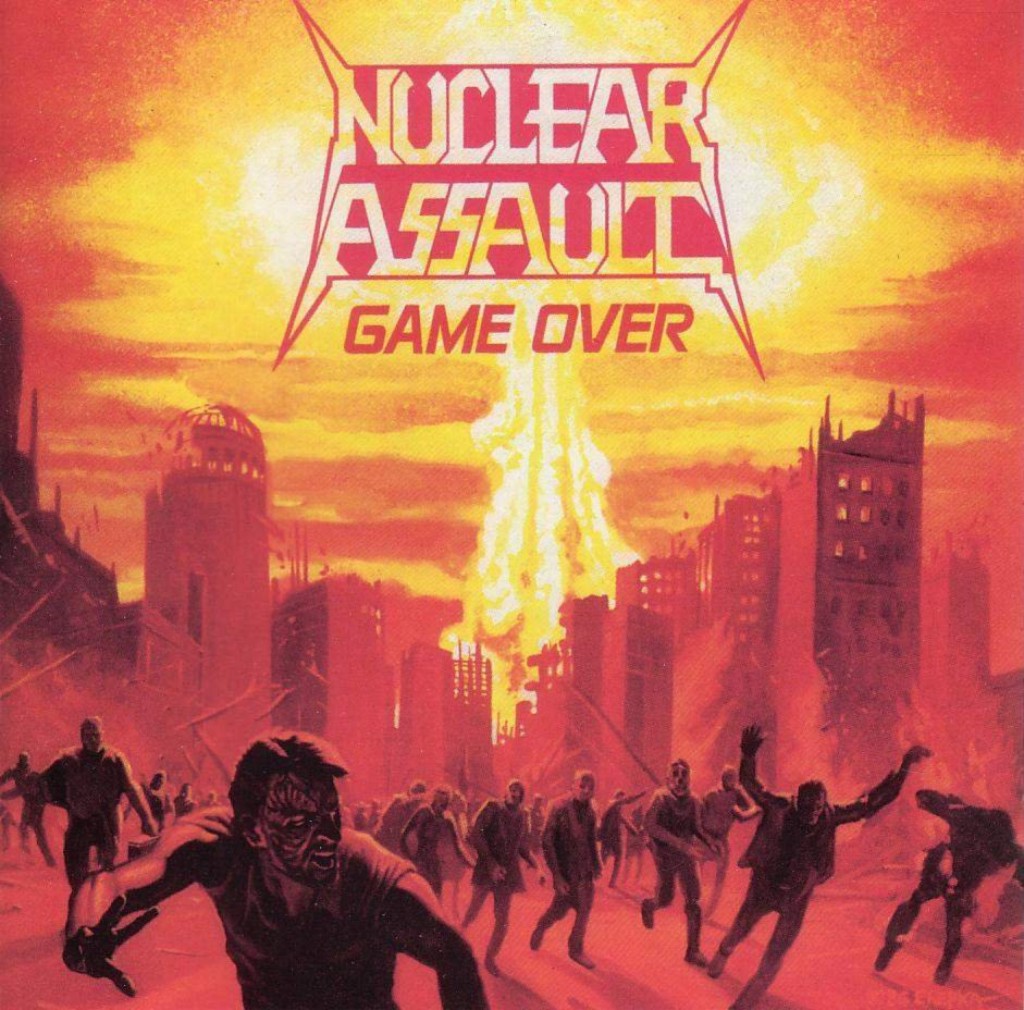 NUCLEAR ASSAULT game over the plague 1986