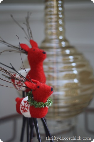 felt reindeer