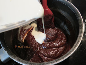 CUPCAKES GANACHE VANILLE ET CHOCOLAT topping 