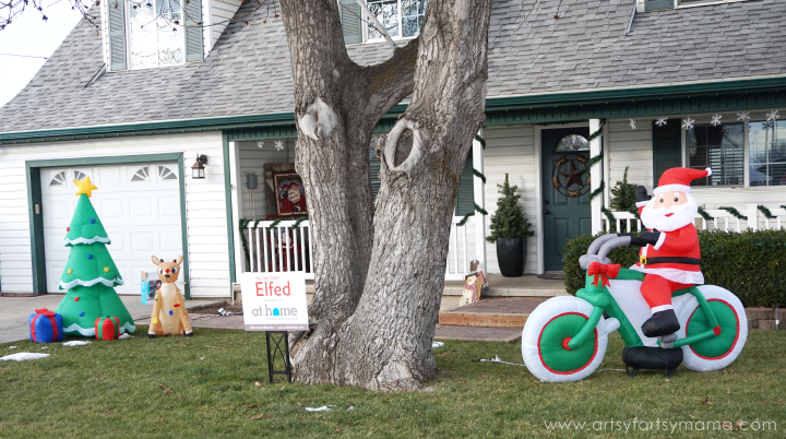 “Elf the Yard” with At Home Stores #MyReason #AtHomeStores