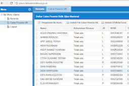 Cara Upload Data Siswa Di Bio UN Tahun Ajaran 2017/2018