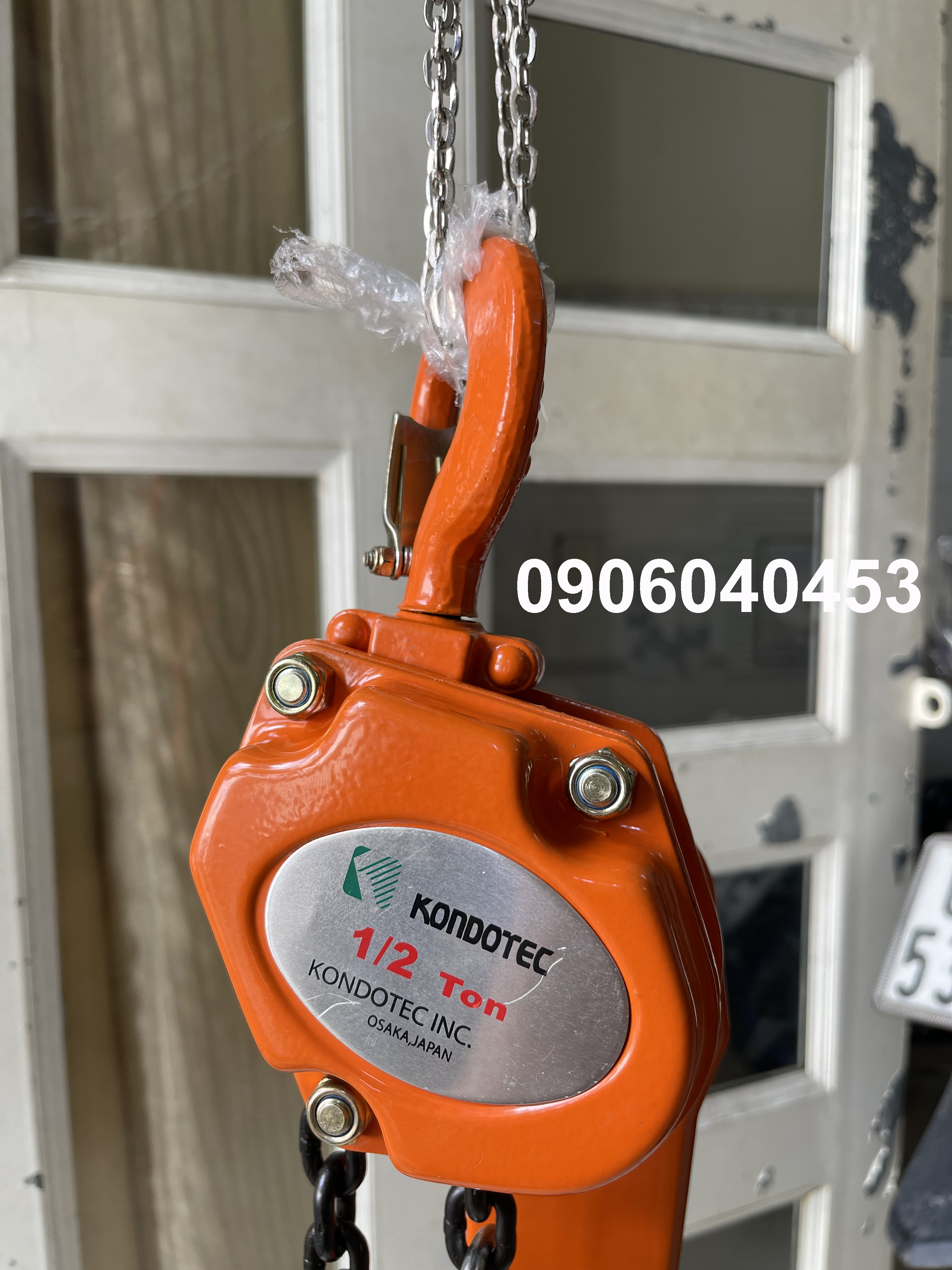 Pa lăng lắc tay 500kg Kondotec KT-L / Kondotec Lever chain hoist KT-L Series 500kg