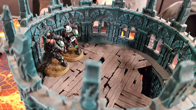 Warhammer 40k battle report - Maelstrom of War -  Covert Manoeuvres - 2000 points - Thousand Sons vs Raven Guard