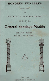 Gran Logia de Venezuela - Honores Funebres al General Santiago Mariño