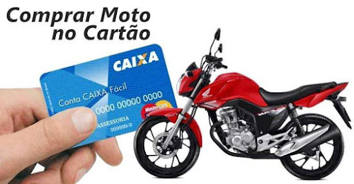 moto financiada no cartão de crédito