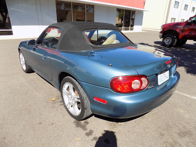 2005 Mazda Miata- After work completed at Almost Everything Autobody