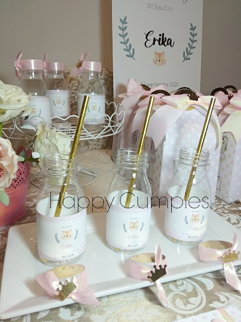 Botellas de comunión personalizadas