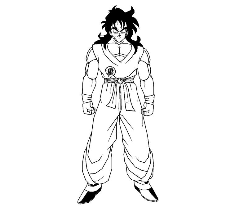 Download Yamcha 1 Coloring | Crafty Teenager