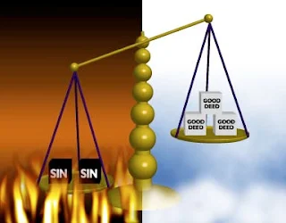 The balance of Sins and Good Deeds