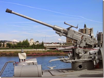 IMG_1065 40mm Bofors Cannon on PT-658 in Portland, Oregon on June 8, 2008