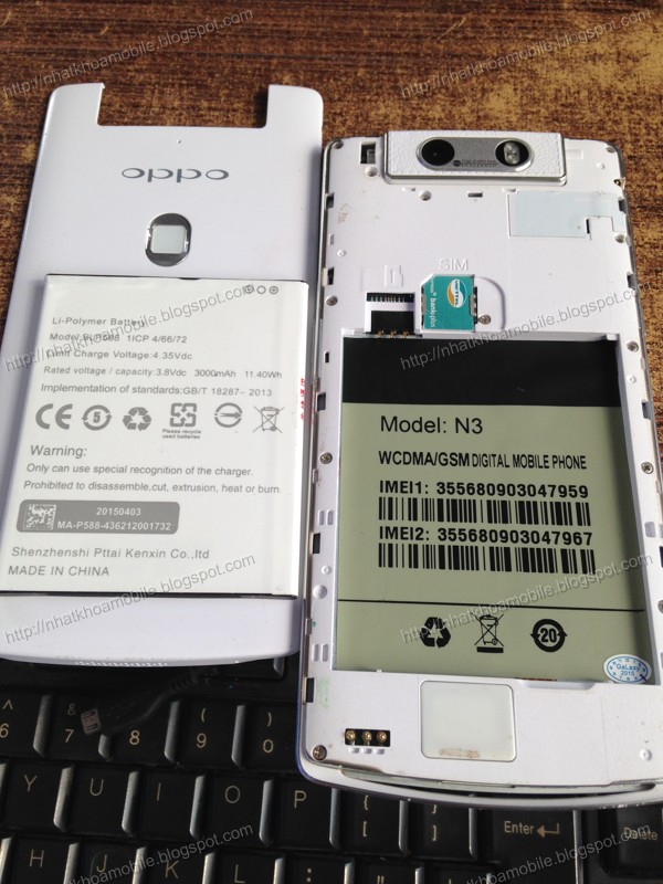 OPPO N3 OPPO FAKE MT6582 fix IMEI ok 