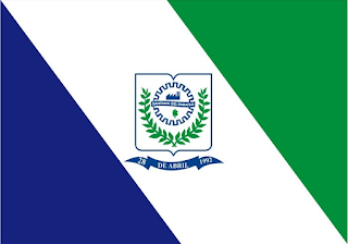 Bandeira de Santana do Paraíso MG