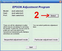 Cara Resetter Epson TX100 dan TX101