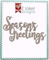 Season's Greeting Word Die