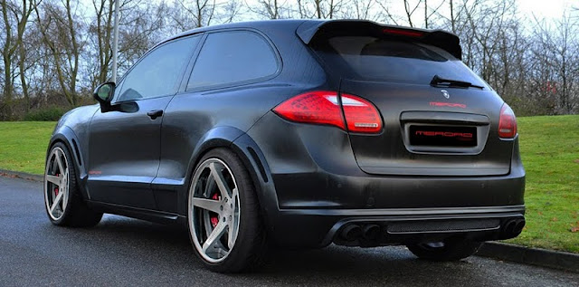 2011 merdad porsche cayenne 902 coupe rear angle view 2011 Merdad Porsche Cayenne 902 Coupe