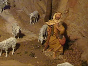Pastor Outside the cave there are only two characters: a pastor and a child, . (il pastore)