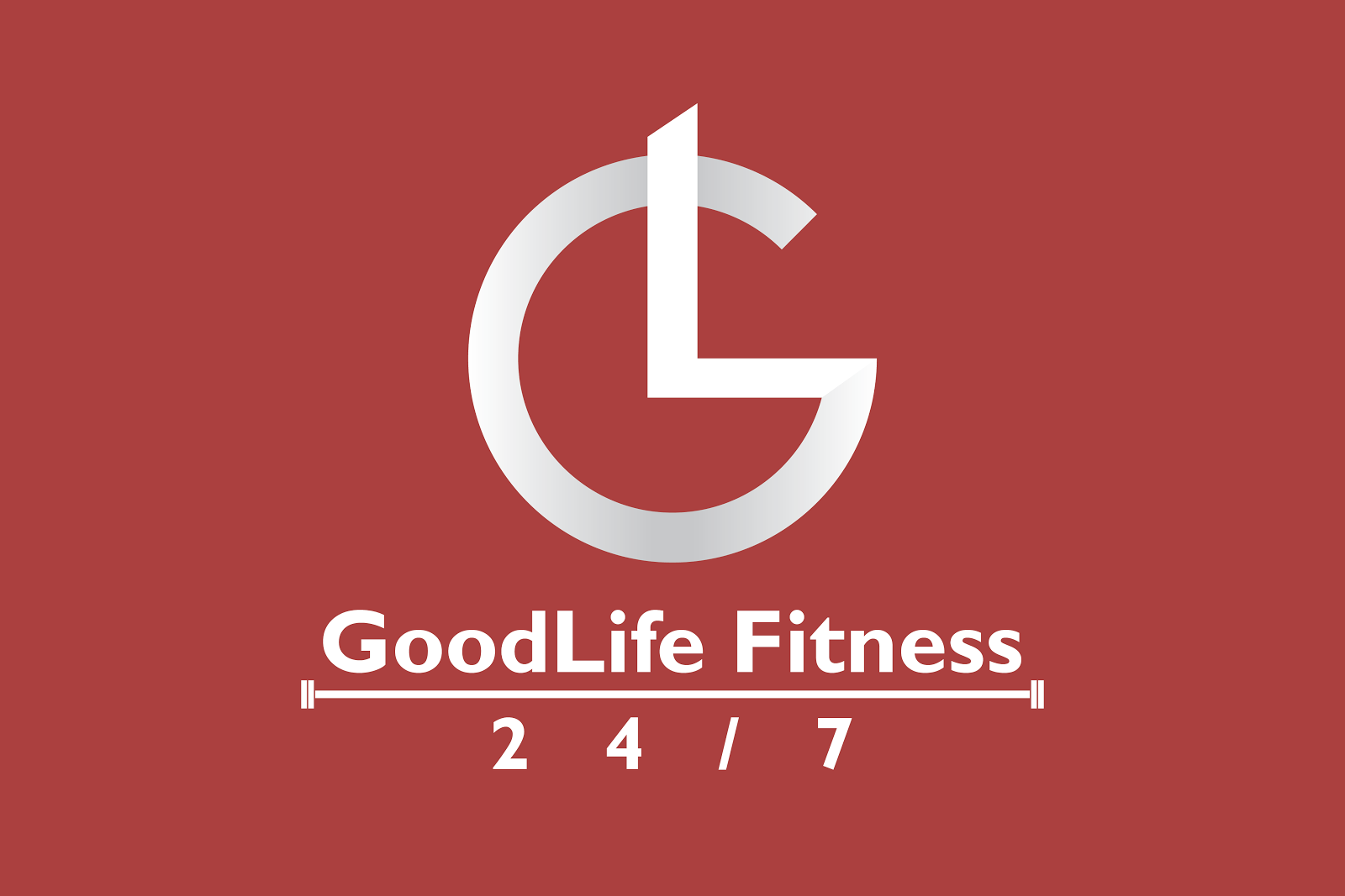 Leo Liu Illustration Design Goodlife Fitness 24 7 Logo